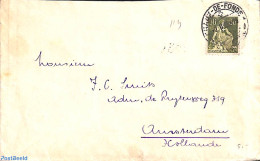 Switzerland 1922 Envelope From La Chaux-de-Fonds To Amsterdam, Postal History - Cartas & Documentos