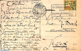 Switzerland 1927 Postcard From Geneve , Postal History - Lettres & Documents