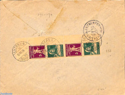 Switzerland 1928 Envelope From Luzern To Antwerpen , Postal History - Cartas & Documentos