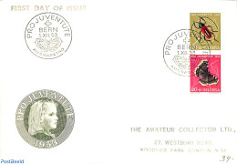 Switzerland 1934 Envelope From Bern To London, Postal History - Briefe U. Dokumente