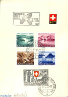 Switzerland 1952 Postale From La Chaux De Fonds, Postal History - Briefe U. Dokumente