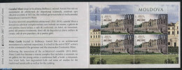 Moldova 2017 Europa, Castles Booklet, Mint NH, History - Europa (cept) - Stamp Booklets - Art - Castles & Fortifications - Unclassified