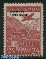 Bulgaria 1932 24l,  Stamp Out Of Set, Mint NH, Aircraft & Aviation - Ongebruikt