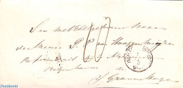 Netherlands 1867 Folding Cover From 's Hertogenbosch , Postal History - Brieven En Documenten