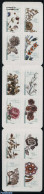 France 2017 Flowers In Art 12v S-a, Mint NH, Nature - Flowers & Plants - Art - Art & Antique Objects - Handicrafts - Unused Stamps