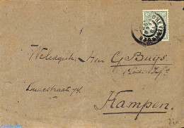 Netherlands 1898 Cover From The Netherlands To Hampen, Denmark. E.9, Postal History - Briefe U. Dokumente