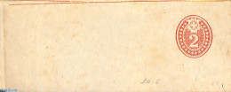 Switzerland 1873 Wrapper 2c, Unused Postal Stationary - Briefe U. Dokumente