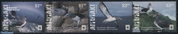 Aitutaki 2016 Chatham Albatross 4v [:::] Or [+], Mint NH, Nature - Birds - World Wildlife Fund (WWF) - Aitutaki