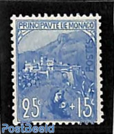 Monaco 1919 25c+15c, Stamp Out Of Set, Unused (hinged), History - World War I - Ungebraucht