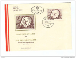 Österreich, 1960, Ersttagskuvert Mit "Tag D. Briefmarke" MiNr.1083 + Tagesstempel Salzburg (12498G) - Dag Van De Postzegel