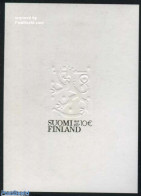 Finland 2017 Coat Of Arms 1v In S/s S-a, Mint NH, History - Coat Of Arms - Nuovi