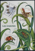 France 2017 Insects S/s, Mint NH, Nature - Insects - Nuovi