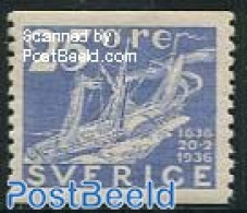 Sweden 1936 25o, Stamp Out Of Set, Mint NH, Transport - Ships And Boats - Ongebruikt