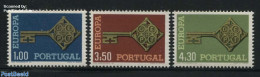 Portugal 1968 Europa 3v, Unused (hinged), History - Europa (cept) - Unused Stamps
