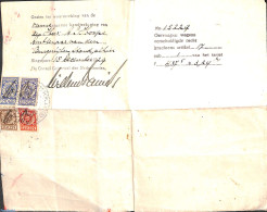 Netherlands 1929 Certificate Of Extract From Register Of Births , Postal History - Covers & Documents