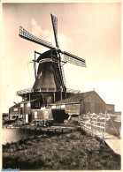 Netherlands 1946 Postcard 5c On 7,5c, Molenreeks Nr. 7, Leiden, Unused Postal Stationary, Mills (Wind & Water) - Brieven En Documenten