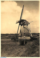Netherlands 1946 Postcard 5c On 7,5c, Molenreeks Nr. 19, Wolvega, Unused Postal Stationary, Mills (Wind & Water) - Lettres & Documents