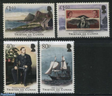 Tristan Da Cunha 2017 Prince Alfred 4v, Mint NH, History - Transport - Kings & Queens (Royalty) - Stamps On Stamps - S.. - Familias Reales