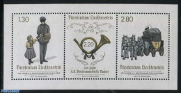 Liechtenstein 2017 200 Years Balzers S/s, Mint NH, Transport - Post - Coaches - Unused Stamps