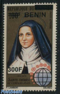 Benin 2008 300f On 100f, Sainte Therese 1v, Mint NH - Ungebraucht