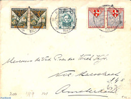 Netherlands 1927 Letter From EDE To Amsterdam, Postal History, History - Coat Of Arms - Covers & Documents