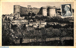 Monaco 1949 Postcard Sent To India, Postal History - Cartas & Documentos