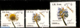 Iran/Persia 2017 Medical Flowers 3v, Mint NH, Nature - Flowers & Plants - Irán