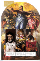 Grenada Grenadines 2015 El Greco 3v M/s, Mint NH, Religion - Religion - Art - Paintings - Grenada (1974-...)