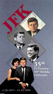 Nevis 2017 J.F. Kennedy 4v M/s, Mint NH, History - American Presidents - Politicians - St.Kitts-et-Nevis ( 1983-...)