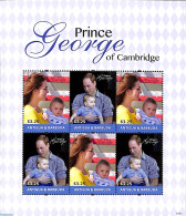 Antigua & Barbuda 2014 Birth Of Prince George M/s, Mint NH - Antigua Et Barbuda (1981-...)