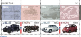 Norway 2017 Norwegian Automobiles S/s, Mint NH, Transport - Automobiles - Unused Stamps