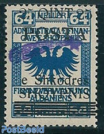 Albania 1919 Overprint 1v, On Eagle Type II, Unused (hinged) - Albania