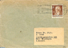 Germany, Berlin 1953 Letter To Kassel, Postal History - Covers & Documents