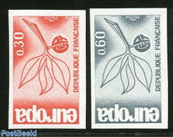 France 1965 Europa 2v, Imperforated, Mint NH - Ongebruikt
