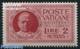 Vatican 1929 2L, Stamp Out Of Set, Mint NH - Ungebraucht