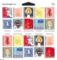 Netherlands 2017 Christmas 2x10v In M/s S-a, Mint NH, Religion - Christmas - Art - Modern Art (1850-present) - Unused Stamps