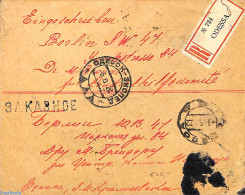 Ukraine 1922 Registered Letter From Odessa To Berlin, Postal History - Ucrania