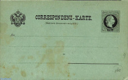 Austria 1882 2kr Black On Green, Steuer Postanweisung, Unused Postal Stationary - Brieven En Documenten