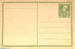 Austria 1908 Reply Paid Postcard  5/5h, Roman I Above Dividing Line, Unused Postal Stationary - Briefe U. Dokumente