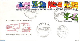 Netherlands - Occassionally Postmarks 1968 Child Welfare, Autopostkantoor, Postal History, Post - Fairytales - Post