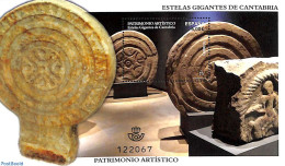 Spain 2017 Artistic Heritage S/s, Giant Stones Of Cantabria, Mint NH, History - Archaeology - Neufs