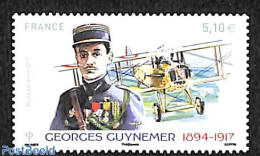 France 2017 Georges Guynemer 1v, Mint NH, History - Transport - Decorations - Militarism - Aircraft & Aviation - Ungebraucht
