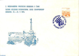 Yugoslavia 1976 Second Belgrade Int. Chess Championship, Postal History, Sport - Chess - Lettres & Documents