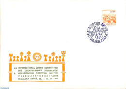 Yugoslavia 1972 8th Int. Chess Competition Medunarodni, Postal History, Sport - Chess - Covers & Documents