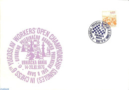 Yugoslavia 1976 Yugoslav Workers' Open Championship, Postal History - Brieven En Documenten