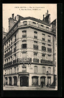 CPA Paris, Cecil-Hotel, 7 Rue Du Conservatoire  - Cafés, Hôtels, Restaurants