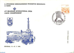 Yugoslavia 1980 6th Belgrade Int. Open Chess Championship, Postal History, Sport - Chess - Brieven En Documenten