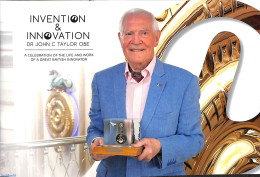 Isle Of Man 2017 Dr. John C. Taylor Obe, Invention & Innovation Booklet, Mint NH, Inventors - Stamp Booklets - Clocks - Zonder Classificatie