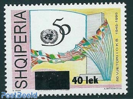 Albania 2006 40L On 2L, Stamp Out Of Set, Mint NH, History - United Nations - Albanie