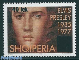 Albania 2006 40L On 3L, Stamp Out Of Set, Mint NH, Performance Art - Elvis Presley - Music - Popular Music - Elvis Presley